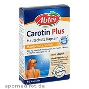 Abtei Carotin Plus Hautschutz Kapseln Omega Pharma Deutschland GmbH