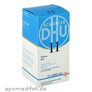 Biochemie Dhu 11 Silicea D12 Tabl.  Dhu - Arzneimittel GmbH & Co.  Kg