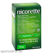 Bild für Nicorette 4mg Freshmint - 105 Stück von kohlpharma GmbH Bild für Bild für Nicorette 4mg Freshmint - 105 Stück von kohlpharma GmbH