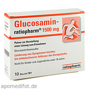 Glucosamin - ratiopharm 1500mg Beutel ratiopharm GmbH