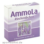Ammola Riechstäbchen Riechampulle Ce Medizinprodukte GmbH
