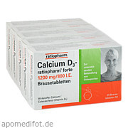 Bild für Bild für Calcium D3-ratiopharm forte - 100&nbsp;Stück von ratiopharm GmbH
