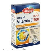Abtei Langzeit - Vitamin C500  +  Zink  +  Selen  +  D3 Omega Pharma Deutschland GmbH