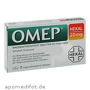 Omep Hexal 20mg magensaftresistente Tabletten Hexal AG