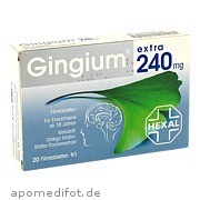 Gingium extra 240mg Filmtabletten Hexal AG