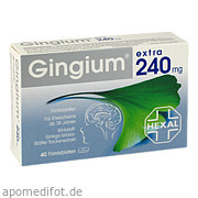 Gingium extra 240mg Filmtabletten Hexal AG
