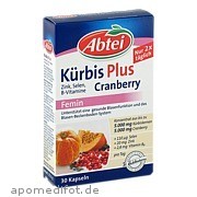 Abtei Kürbis Plus Cranbery + Zink + Selen + B Vit Omega Pharma Deutschland GmbH
