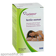 cyclotest fertile woman Mikronährstoffe Uebe Medical GmbH