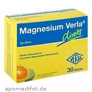 Magnesium Verla direkt Citrus Verla - Pharm Arzneimittel GmbH & Co.  Kg