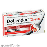 Dobendan Direkt Flurbiprofen 8. 75 mg Reckitt Benckiser Deutschland GmbH