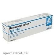 Bild für Heparin Ratiopharm SPORT Gel - 150 Gramm von ratiopharm GmbH Bild für Bild für Heparin Ratiopharm SPORT Gel - 150 Gramm von ratiopharm GmbH