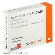 Ibuprofen Pb 400mg Adl Pharma GmbH