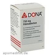 Bild für Dona 750 Filmtabletten - 60 Stück von EurimPharm Arzneimittel GmbH Bild für Bild für Dona 750 Filmtabletten - 60 Stück von EurimPharm Arzneimittel GmbH