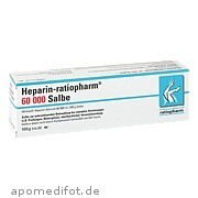 Heparin Ratiopharm 60000 Salbe ratiopharm GmbH