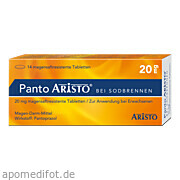 Bild für Panto Aristo bei Sodbrennen 20mg msr. Tabletten - 14 Stück von Aristo Pharma GmbH Bild für Bild für Panto Aristo bei Sodbrennen 20mg msr. Tabletten - 14 Stück von Aristo Pharma GmbH