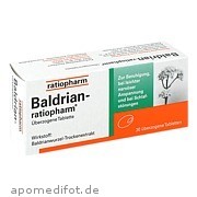 Bild für Baldrian-ratiopharm - 30 Stück von ratiopharm GmbH Bild für Bild für Baldrian-ratiopharm - 30 Stück von ratiopharm GmbH