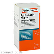 Bild für Pankreatin Mikro-ratiopharm 20000 - 100 Stück von ratiopharm GmbH Bild für Bild für Pankreatin Mikro-ratiopharm 20000 - 100 Stück von ratiopharm GmbH