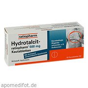 Hydrotalcit - ratiopharm 500mg Kautabletten ratiopharm GmbH