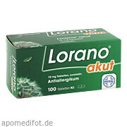 Bild für Lorano akut - 100 Stück von Hexal AG Bild für Bild für Lorano akut - 100 Stück von Hexal AG
