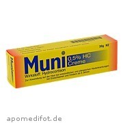 Bild für Muni 0.5% HC Creme - 30 Gramm von ROBUGEN GmbH Pharmazeutische Fabrik Bild für Bild für Muni 0.5% HC Creme - 30 Gramm von ROBUGEN GmbH Pharmazeutische Fabrik