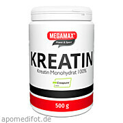 Bild für Bild für Kreatin Monohydrat 100% MEGAMAX - 500&nbsp;Gramm von Megamax B.V.