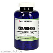 Bild für Cranberry 400mg GPH Kapseln - 360 Stück von Hecht-Pharma GmbH Bild für Bild für Cranberry 400mg GPH Kapseln - 360 Stück von Hecht-Pharma GmbH