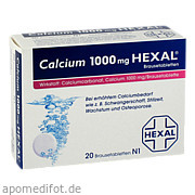 Calcium 1000 Hexal Hexal AG