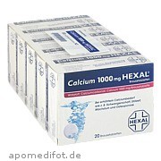 Bild für Bild für CALCIUM 1000 HEXAL - 100&nbsp;Stück von Hexal AG