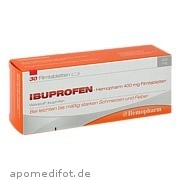 ibuprofen - Hemopharm 400mg Filmtabletten Hemopharm GmbH