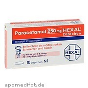 Paracetamol 250 Hexal Zaepfchen Hexal AG