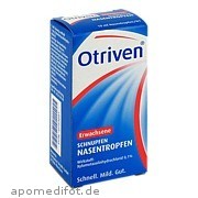 Otriven 0. 1% Nasentropfen GlaxoSmithKline Consumer Healthcare