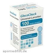 GlucoCheck Lanzetten Universal Aktivmed GmbH