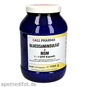 Glucosaminsulfat  +  Msm 1:1 Gph Kapseln Hecht - Pharma GmbH