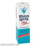 Rhinospray plus bei Schnupfen mit Feindosierer Sanofi - Aventis Deutschland GmbH Gb Selbstmedikation /Consumer - Care