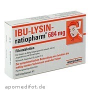 Ibu - Lysin - ratiopharm 684mg Filmtabletten ratiopharm GmbH