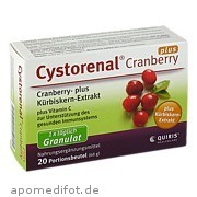 Cystorenal Cranberry plus Quiris Healthcare GmbH & Co.  Kg