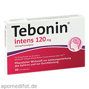 Tebonin intens 120mg Dr. Willmar Schwabe GmbH & Co. Kg