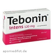 Tebonin intens 120mg Dr. Willmar Schwabe GmbH & Co. Kg
