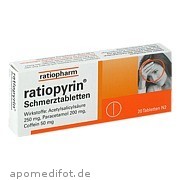 ratioPyrin Schmerztabletten ratiopharm GmbH