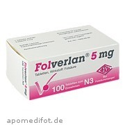Folverlan 5mg Verla - Pharm Arzneimittel GmbH & Co.  Kg