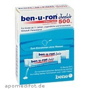 Bild für ben-u-ron direkt 500mg Granulat Erdbeer/Vanille - 10 Stück von bene Arzneimittel GmbH Bild für Bild für ben-u-ron direkt 500mg Granulat Erdbeer/Vanille - 10 Stück von bene Arzneimittel GmbH