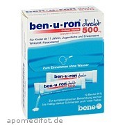 ben - u - ron direkt 500mg Granulat Erdbeer/Vanille bene Arzneimittel GmbH