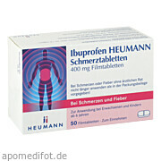Ibuprofen Heumann Schmerztabletten<br>400mg Filmtabl. <br>