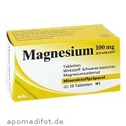 Magnesium 100mg Jenapharm Tabletten Mibe GmbH Arzneimittel