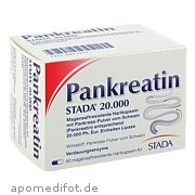 Bild für Pankreatin STADA 20.000 - 50 Stück von STADAPHARM GmbH Bild für Bild für Pankreatin STADA 20.000 - 50 Stück von STADAPHARM GmbH