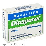 Magnesium - Diasporal 4mmol Injektionslösung Protina Pharmazeutische GmbH