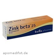 Zink beta 25 betapharm Arzneimittel GmbH