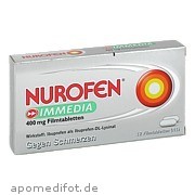 Nurofen Immedia 400 mg Filmtabletten Reckitt Benckiser Deutschland GmbH