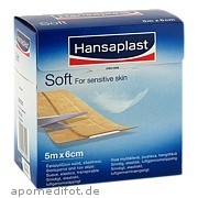 Hansaplast Soft 5mx6cm Rolle Beiersdorf AG