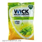 Wick Limette & Salbei ohne Zucker DallmannÂ¦s Pharma Candy GmbH
